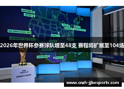 2026年世界杯参赛球队增至48支 赛程将扩展至104场